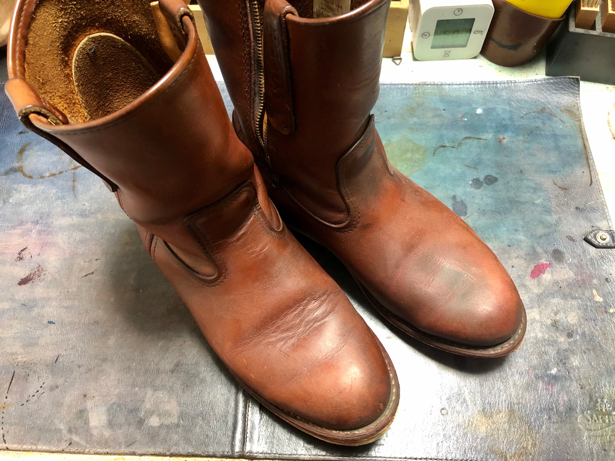 特注RED WING 8184 PECOS ROPER ペコス 25.5 美品 靴