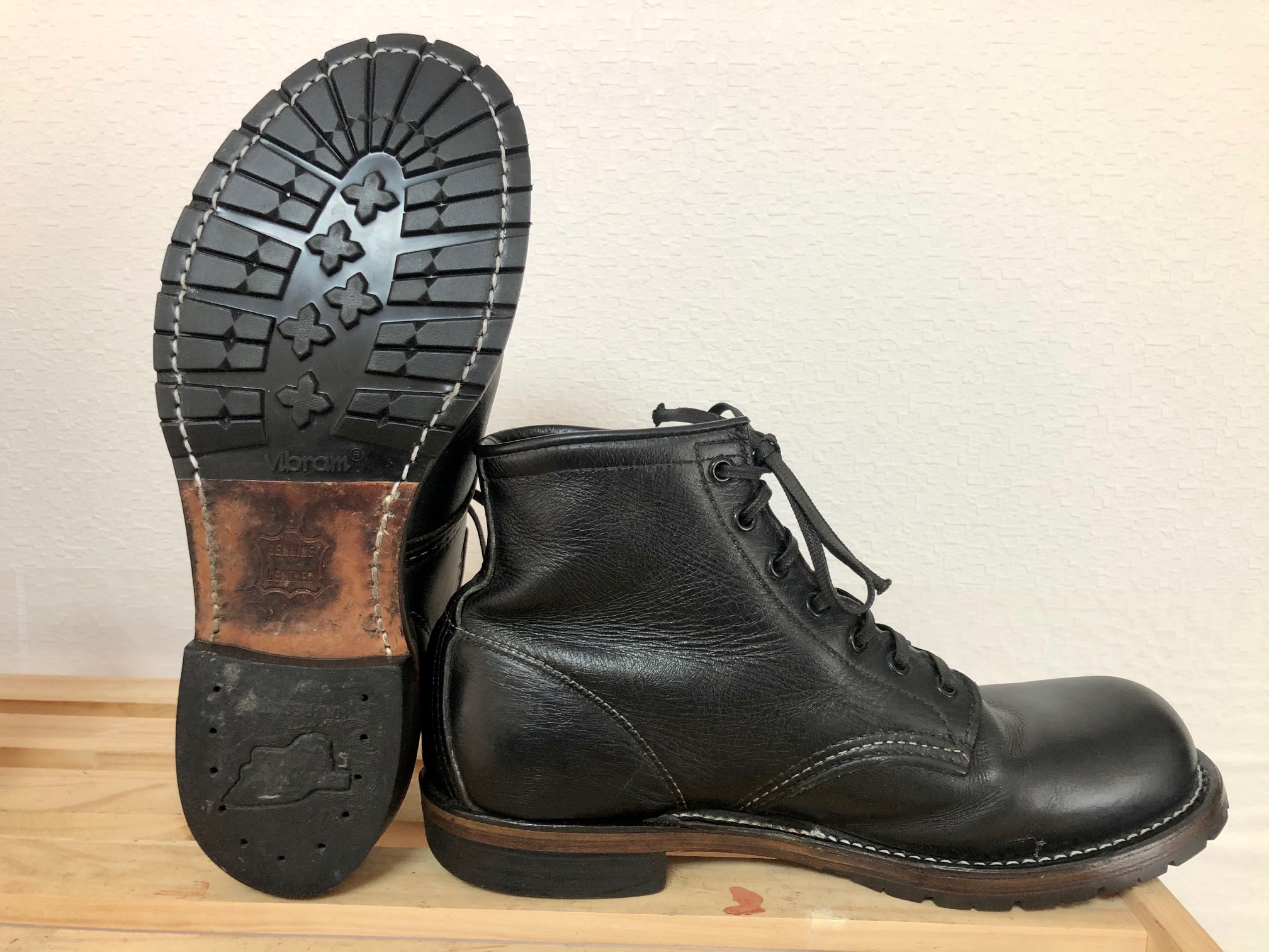 専用出品 REDWING 9014 ベックマン US8.5D ブラック9014