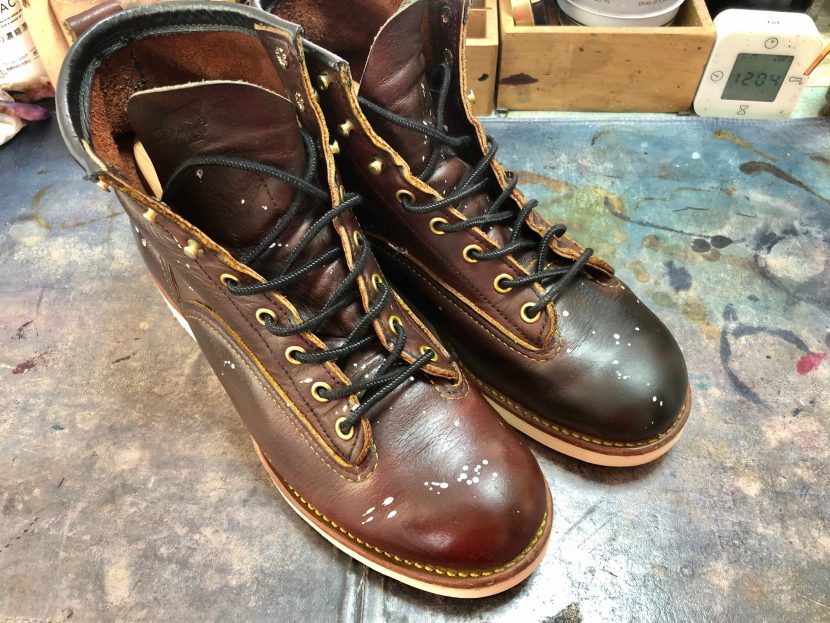 REDWING レッドウィング 2906 ラインマンブーツ 9.5Dブラウン検索用