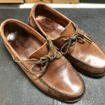 パラブーツ デッキシューズ バース お手入れ