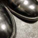 チャーチ「モンマス」の傷直し|革靴女子の憧れ、ポリッシュドバインダーの気品を精密リペアで永遠に