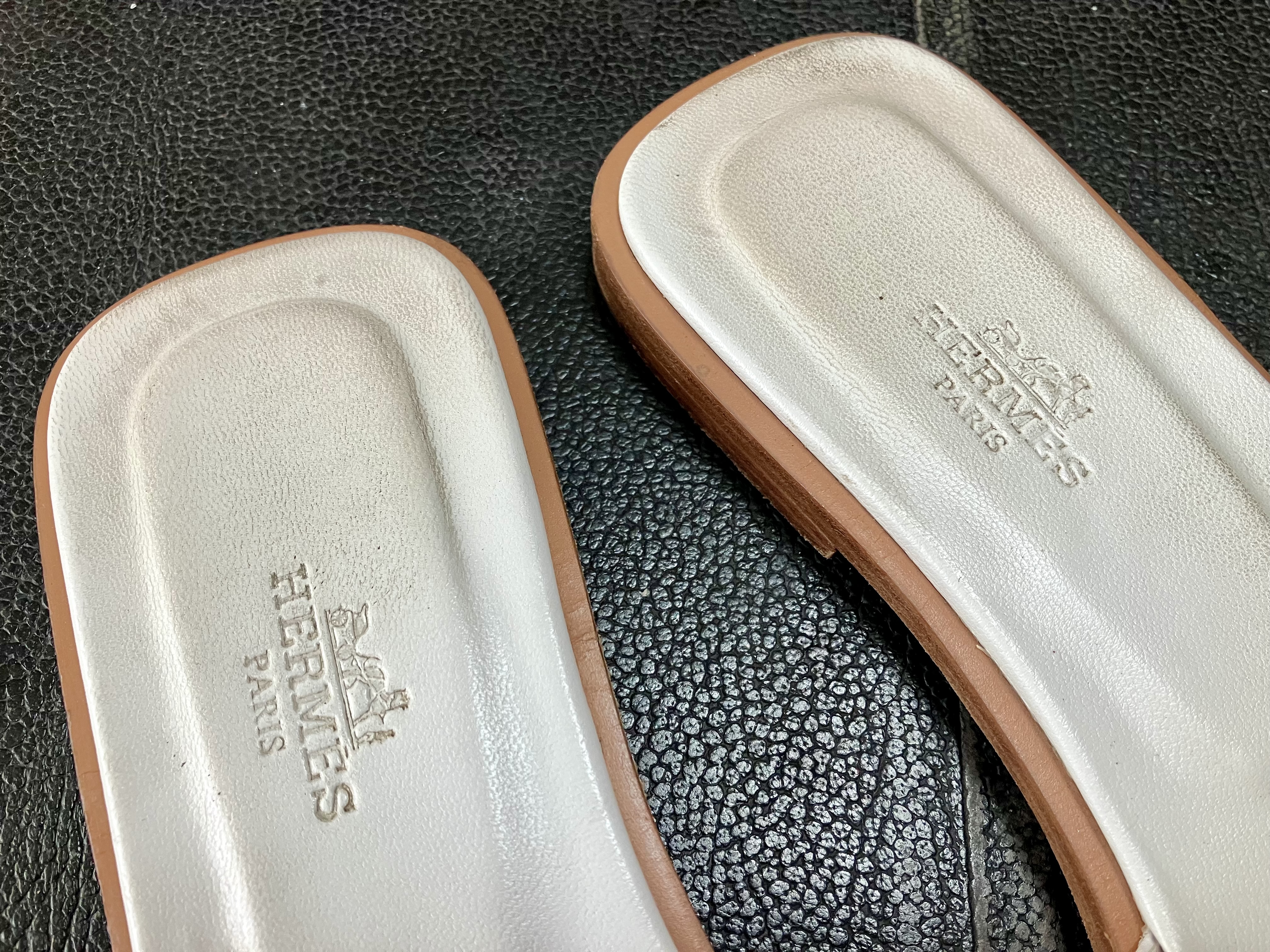サンダル 中敷き 汚れ落し