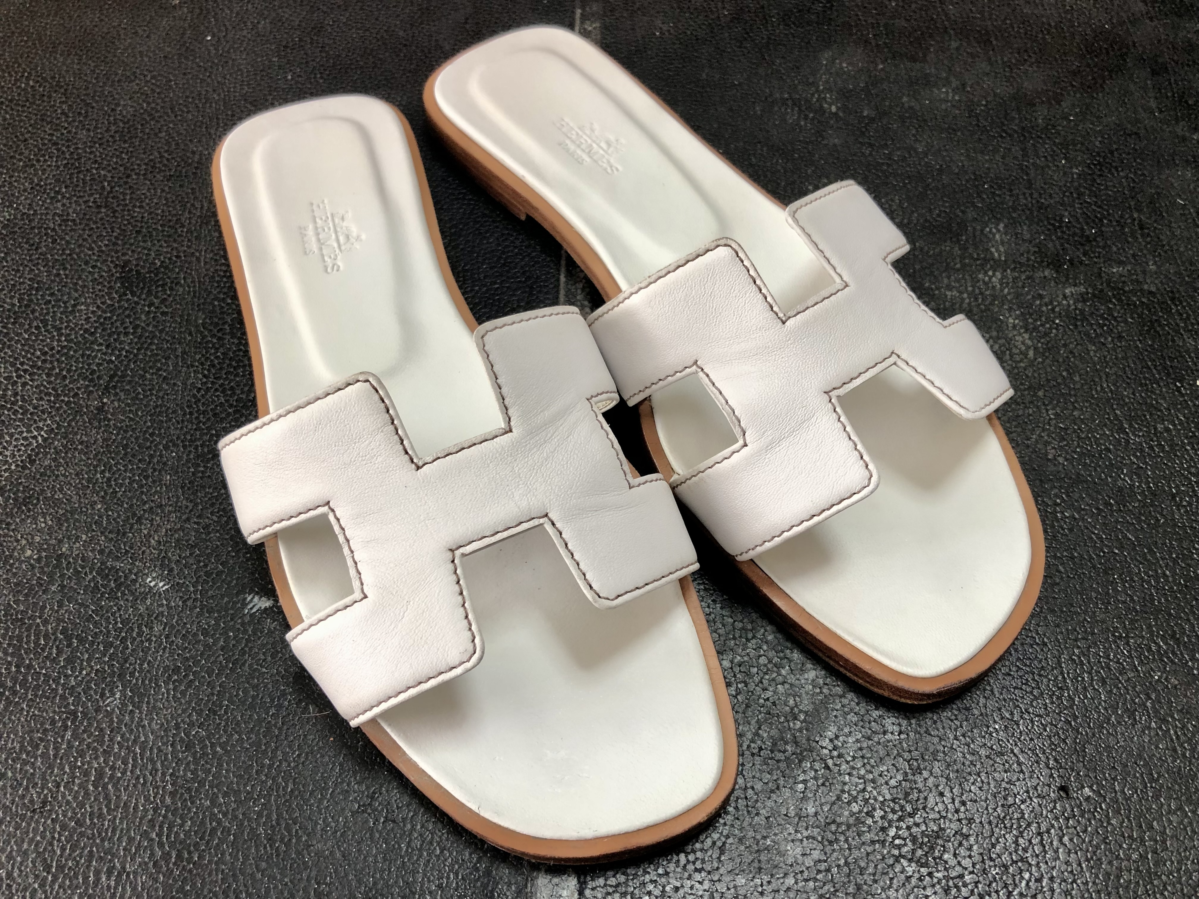 サンダル 中敷き 汚れ落し