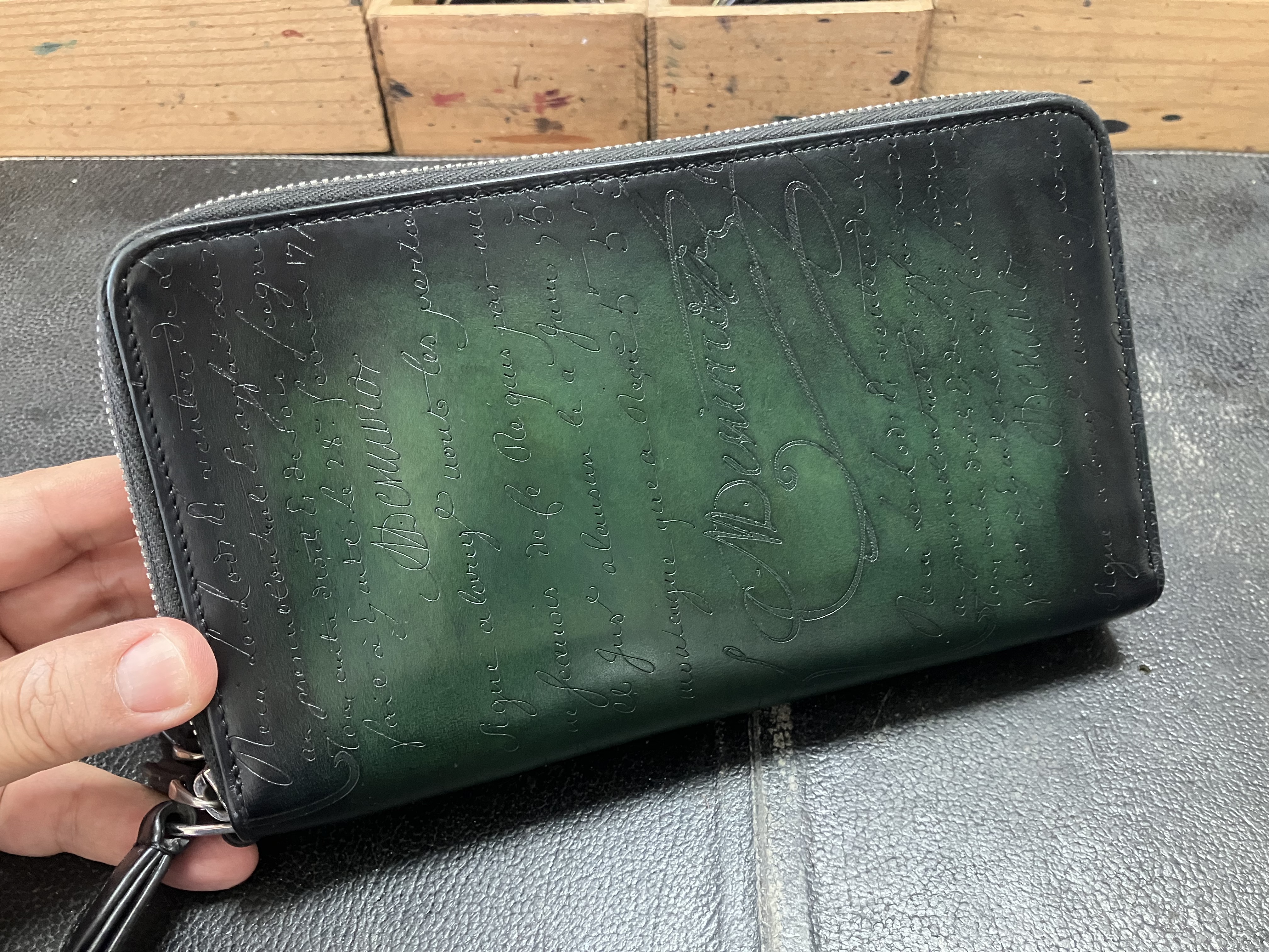 ベルルッティ 財布 ヴェネチアンレザー