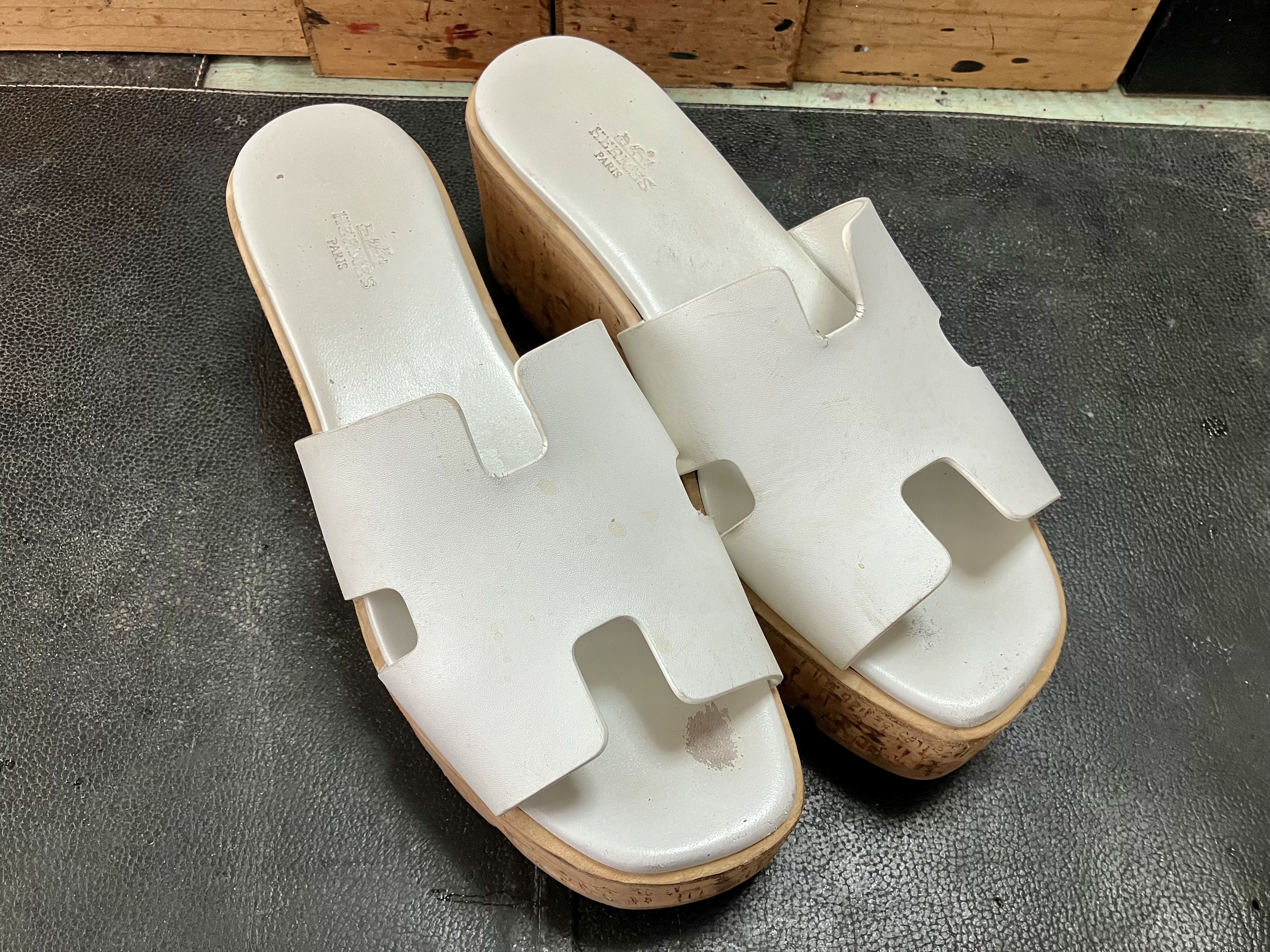 サンダル 中敷き 色ハゲカバー