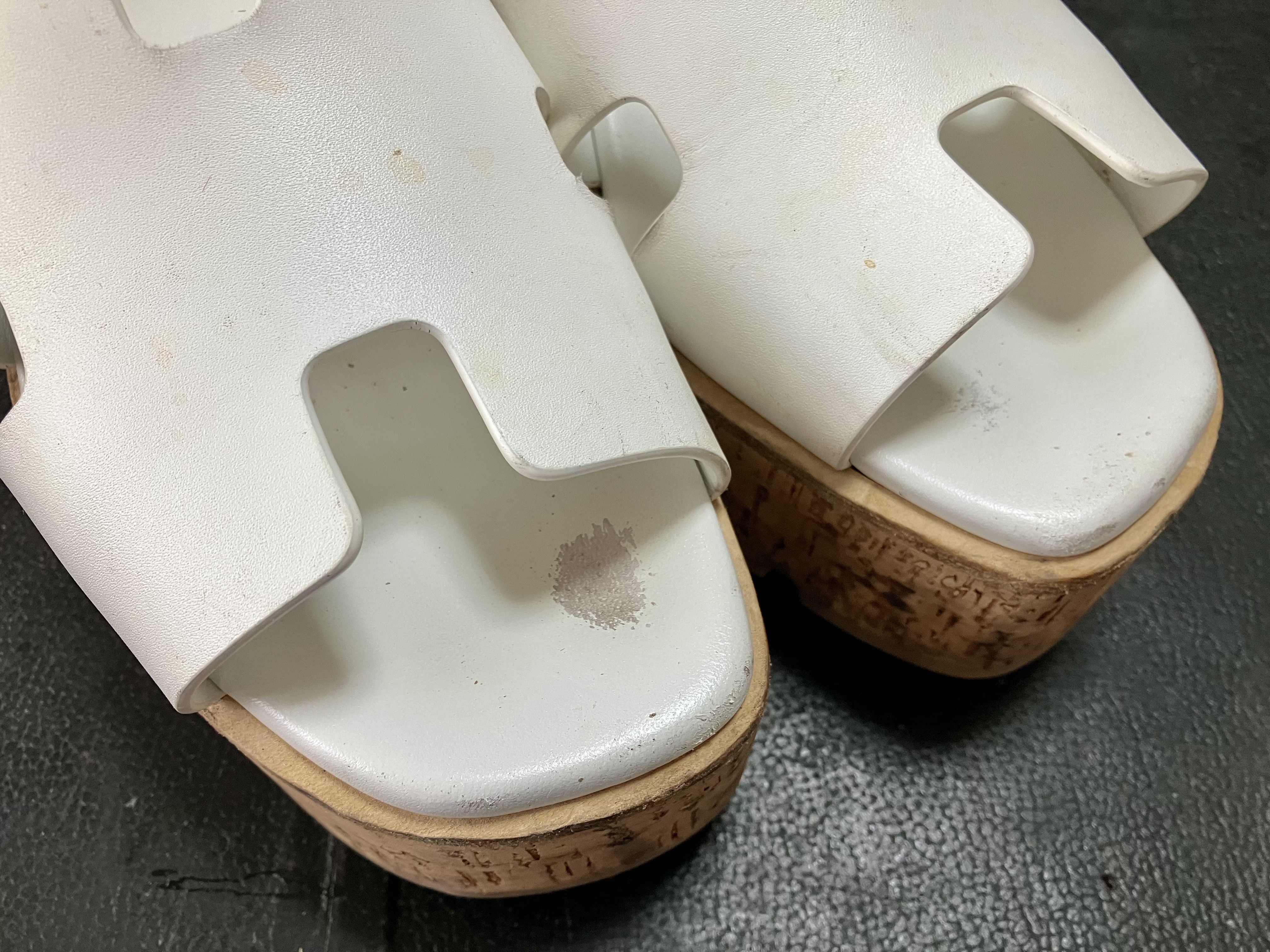 サンダル 中敷き 色ハゲカバー