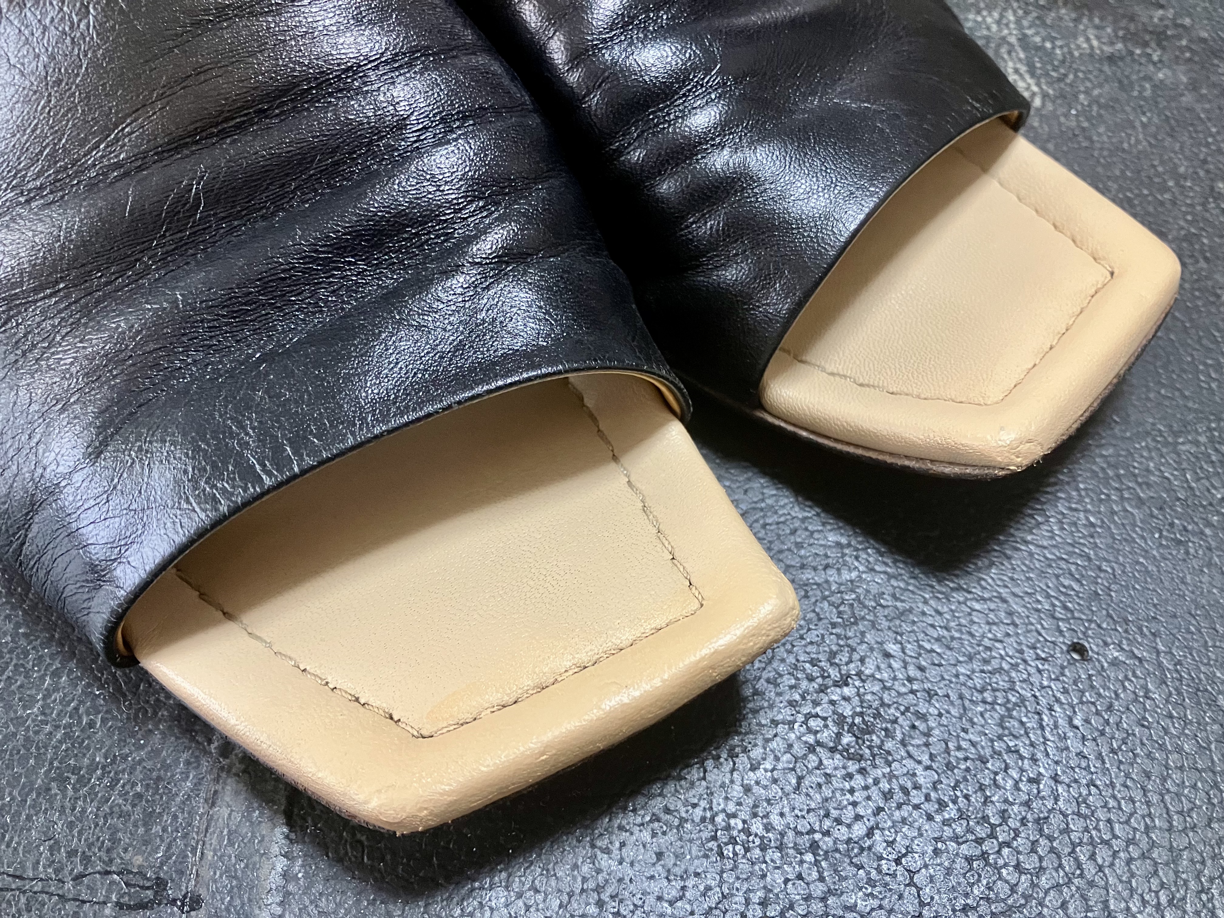 サンダル 傷直し キズ補修