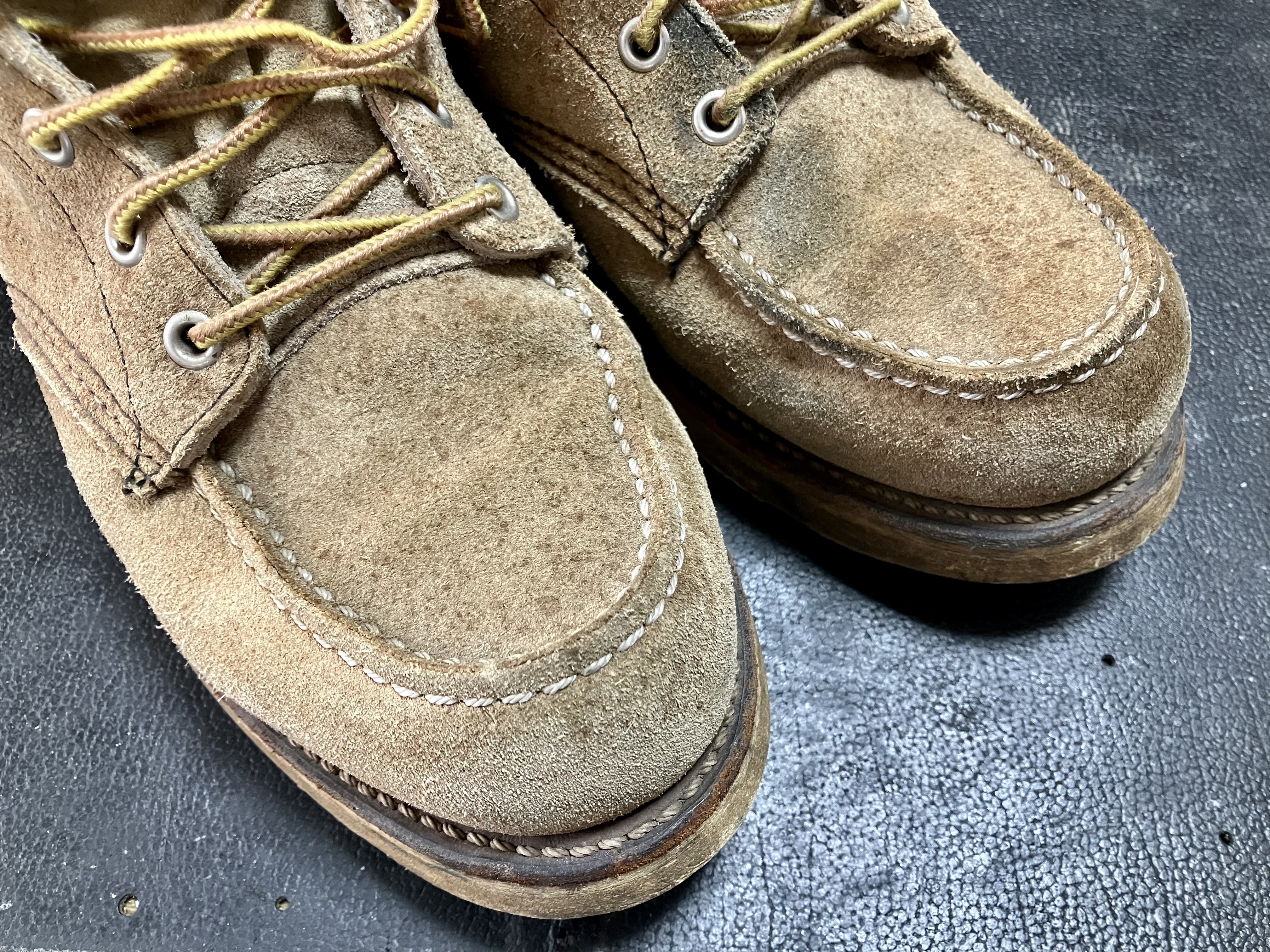 スエードブーツ　カビ落し　丸洗いクリーニング