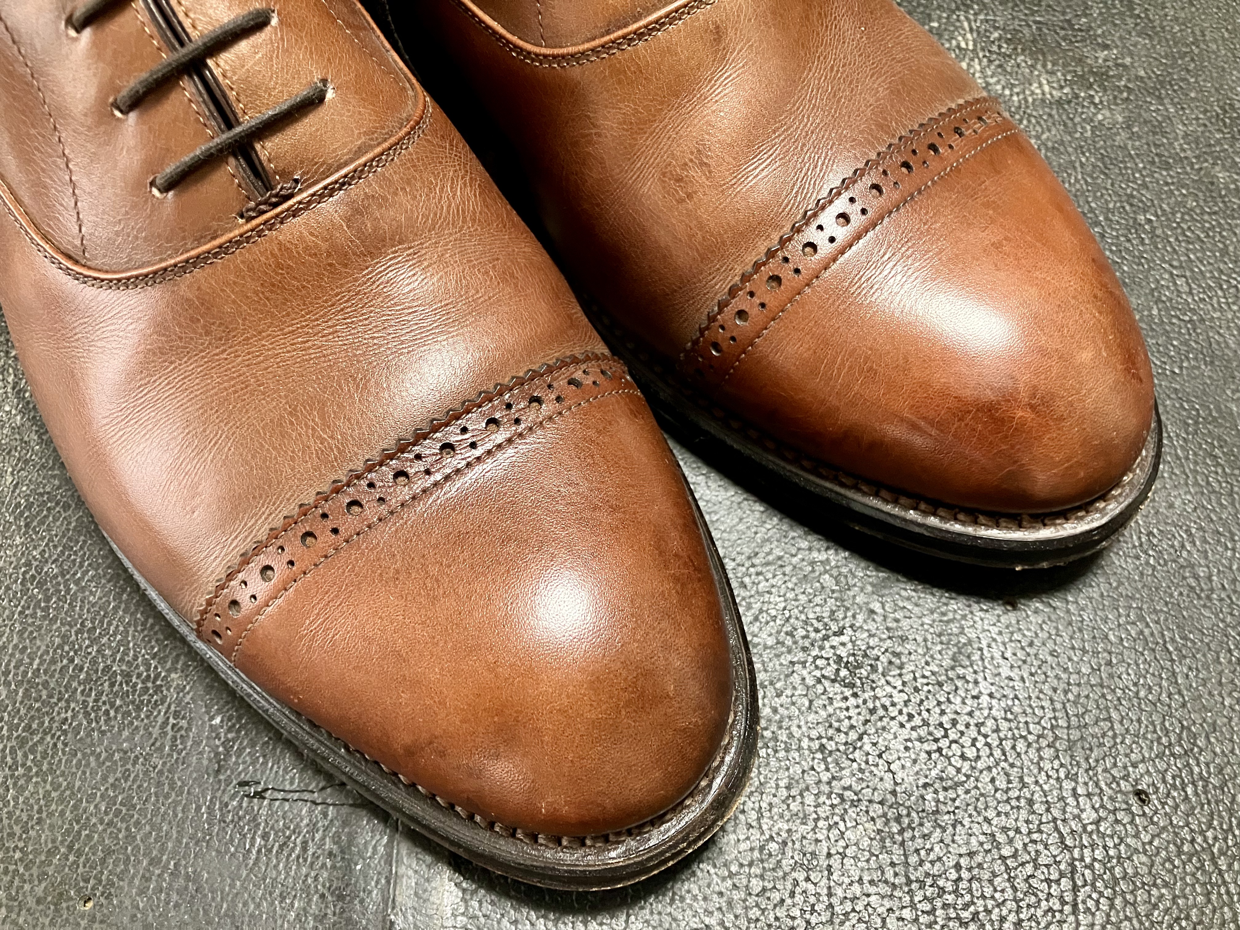 革靴　染め替え　オーダーメイド