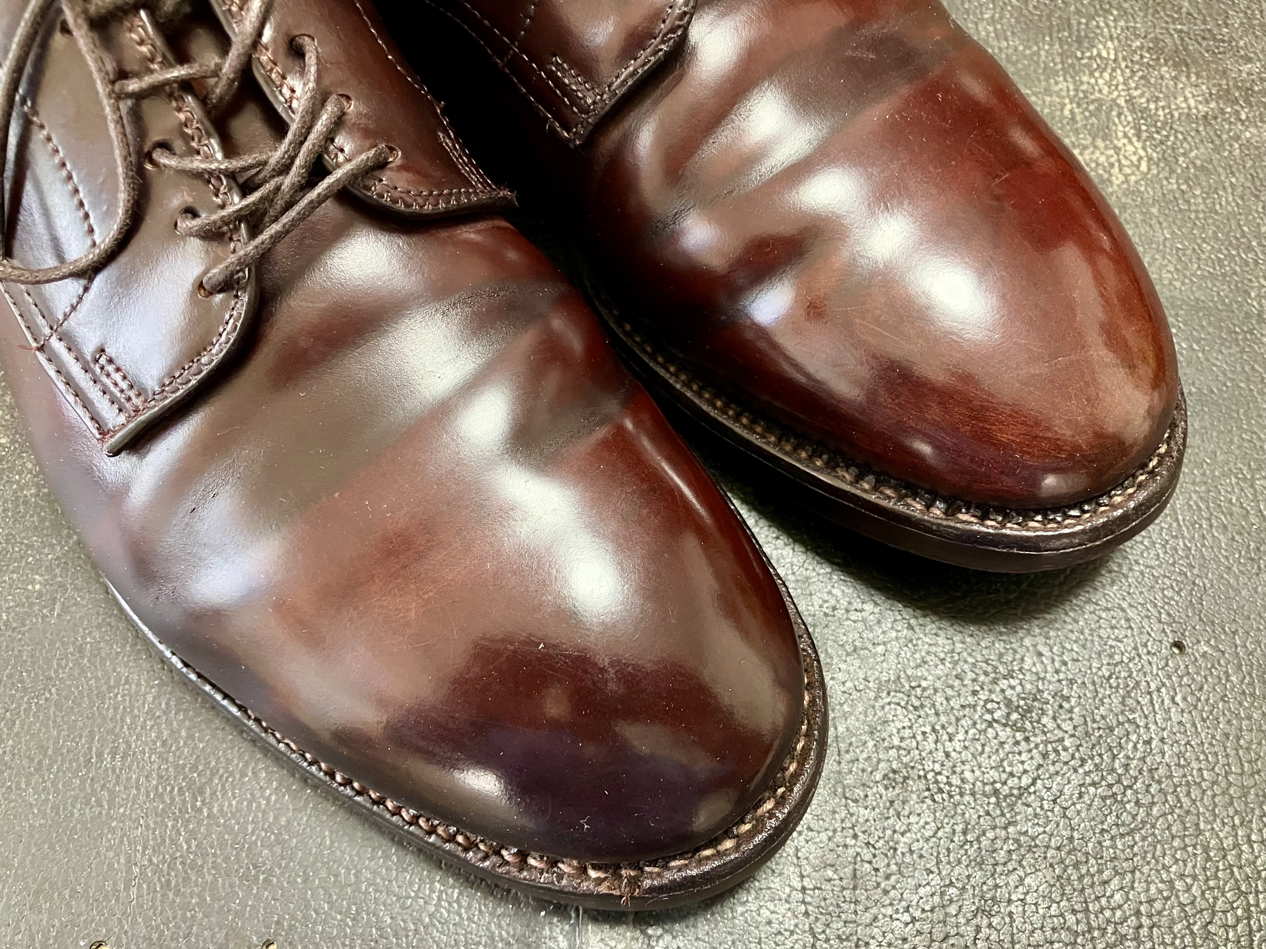 コードバン　ナンバーエイト　バーガンディ