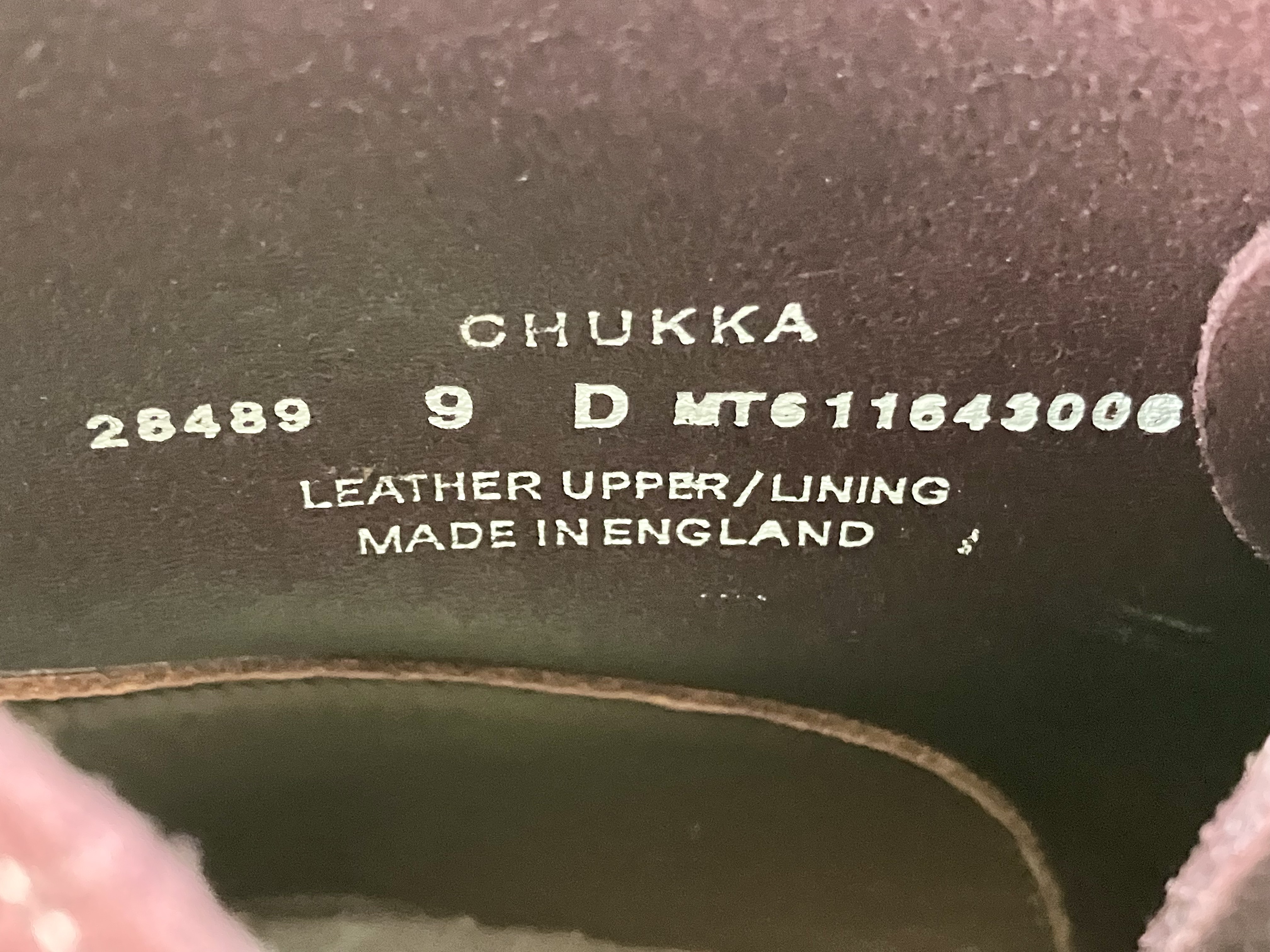 クロケット＆ジョーンズ　チャッカブーツ　スエード