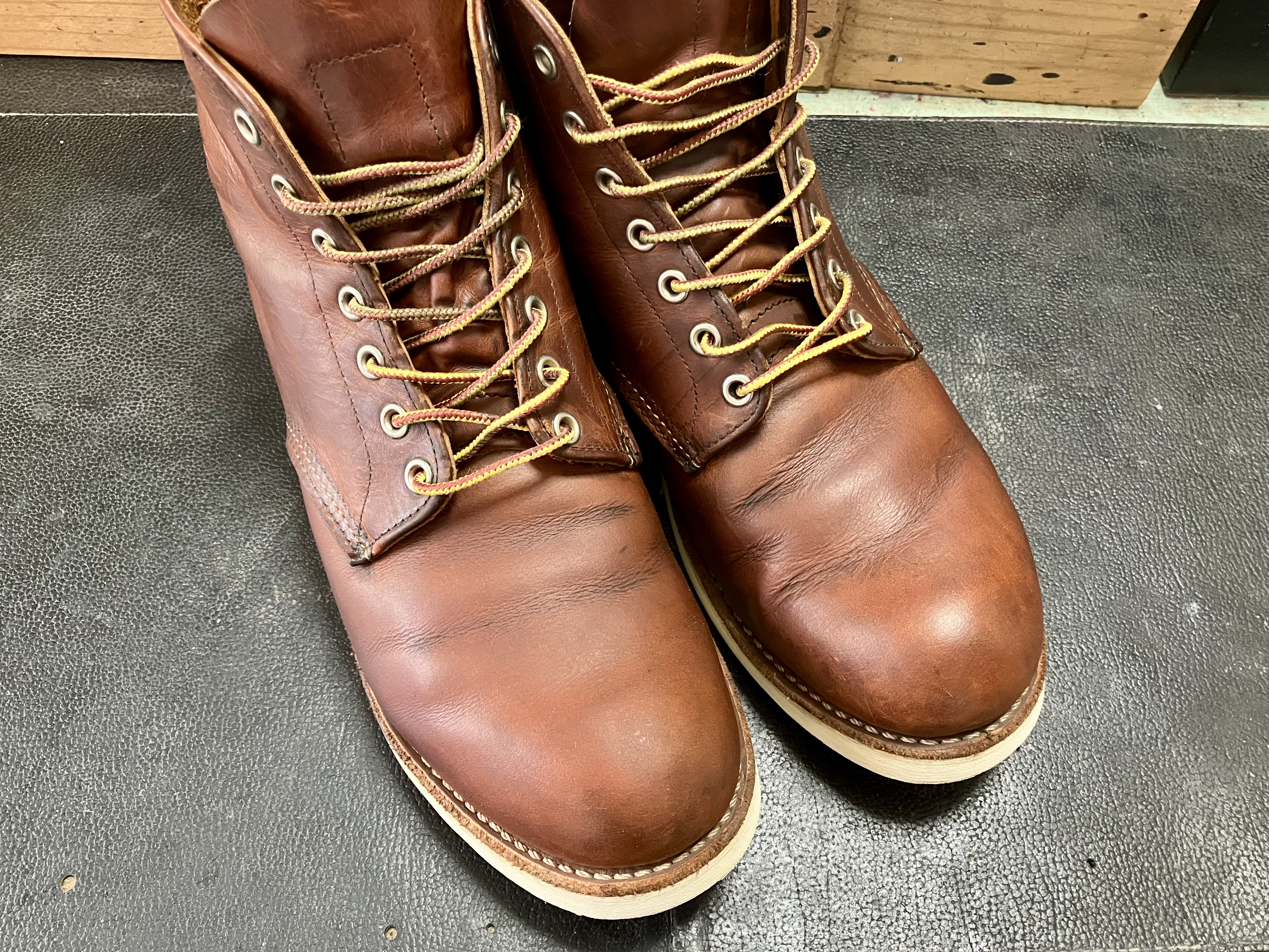 ヌバックブーツ　丸洗いクリーニング　After