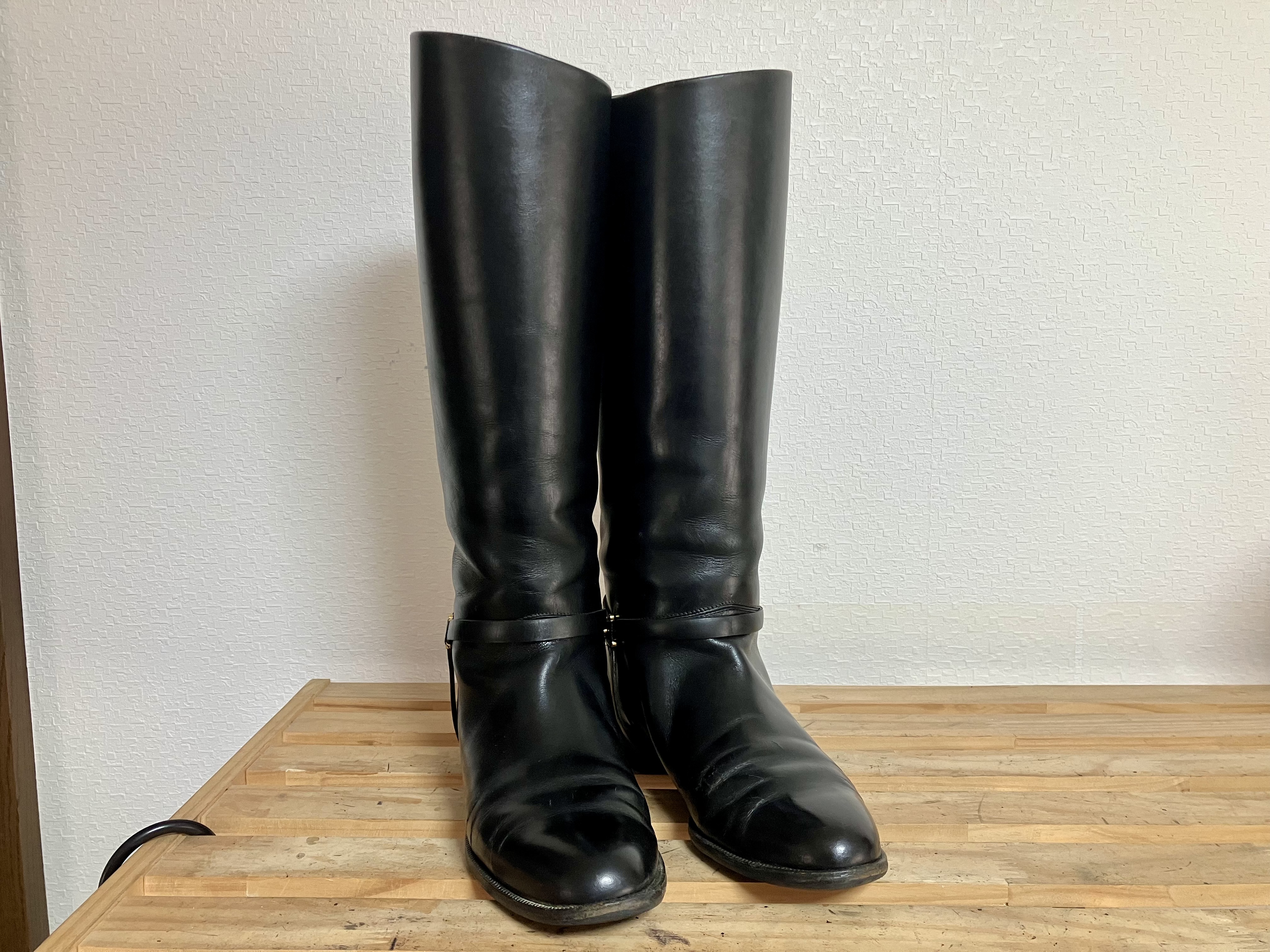 ロングブーツ お手入れ