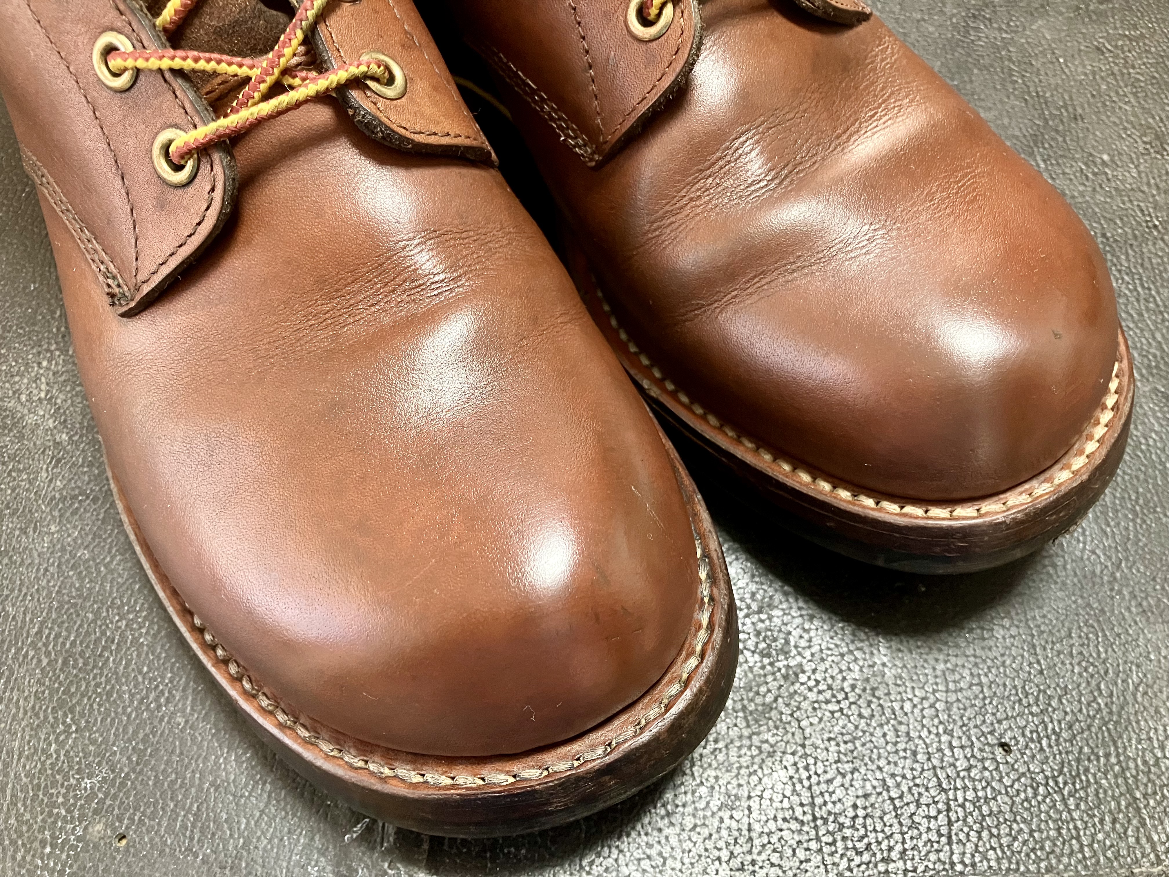 ブーツ　黒ずみ　丸洗いクリーニング