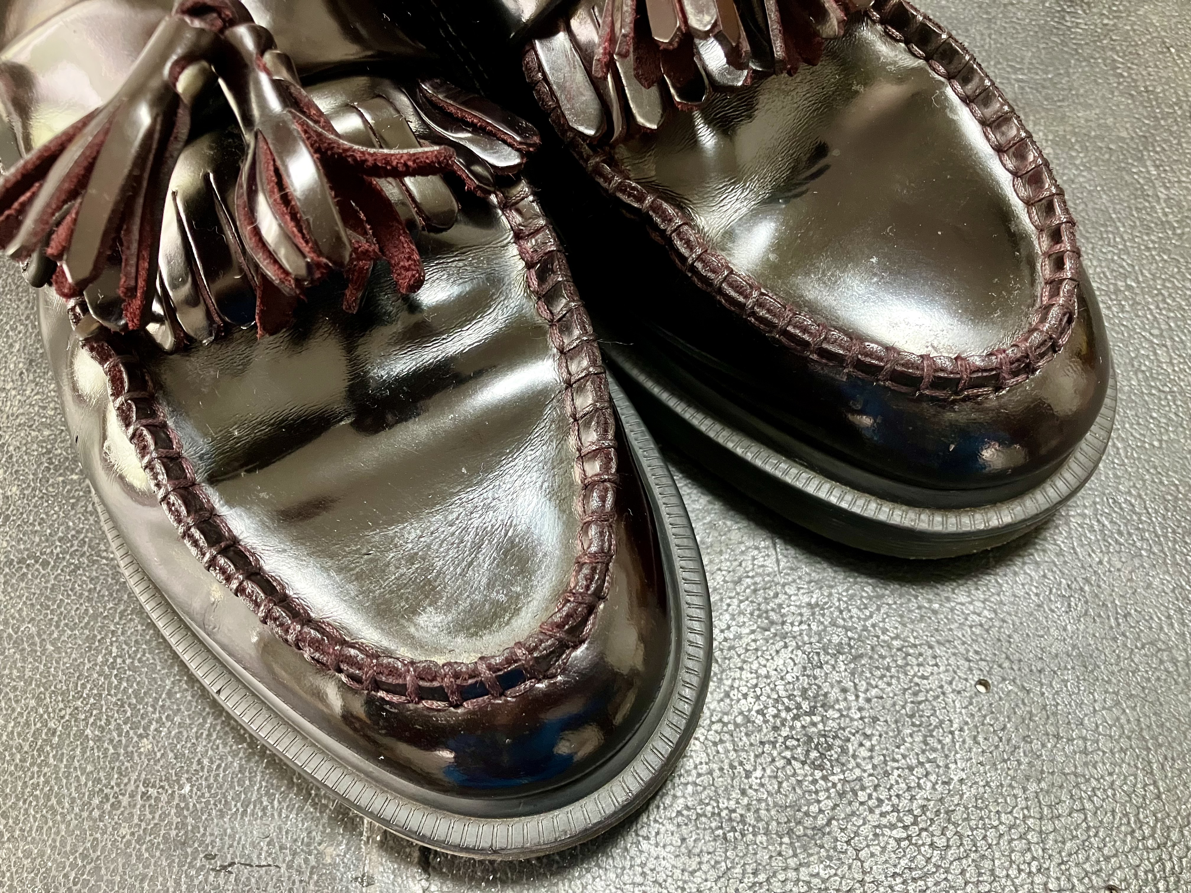 ドクターマーチン　エイドリアン　染め直し