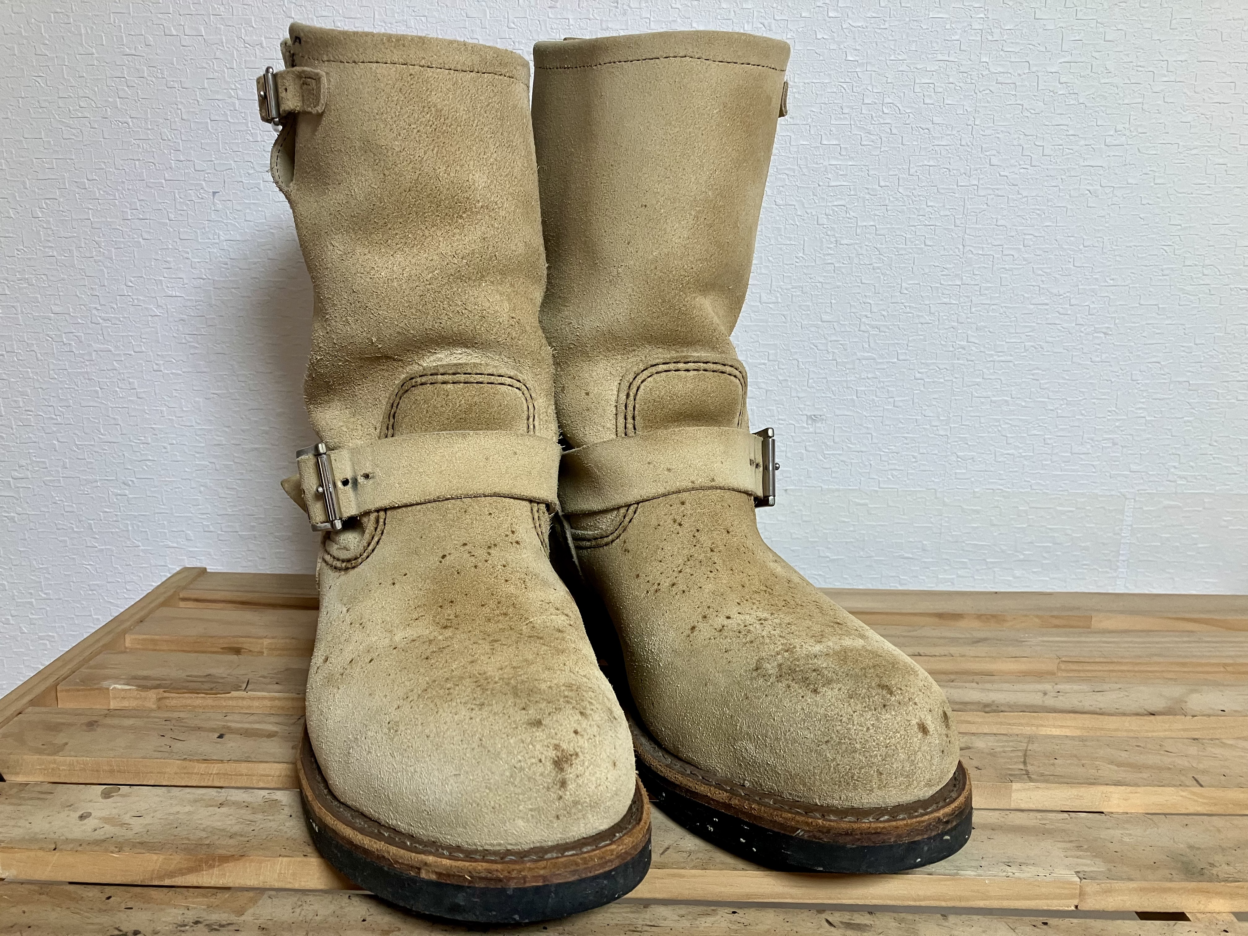 スエード　ラフアウトレザーのカビ