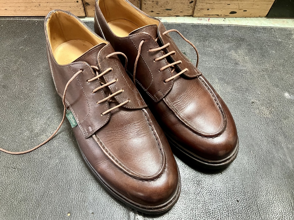 革靴　キズ直し　傷消し