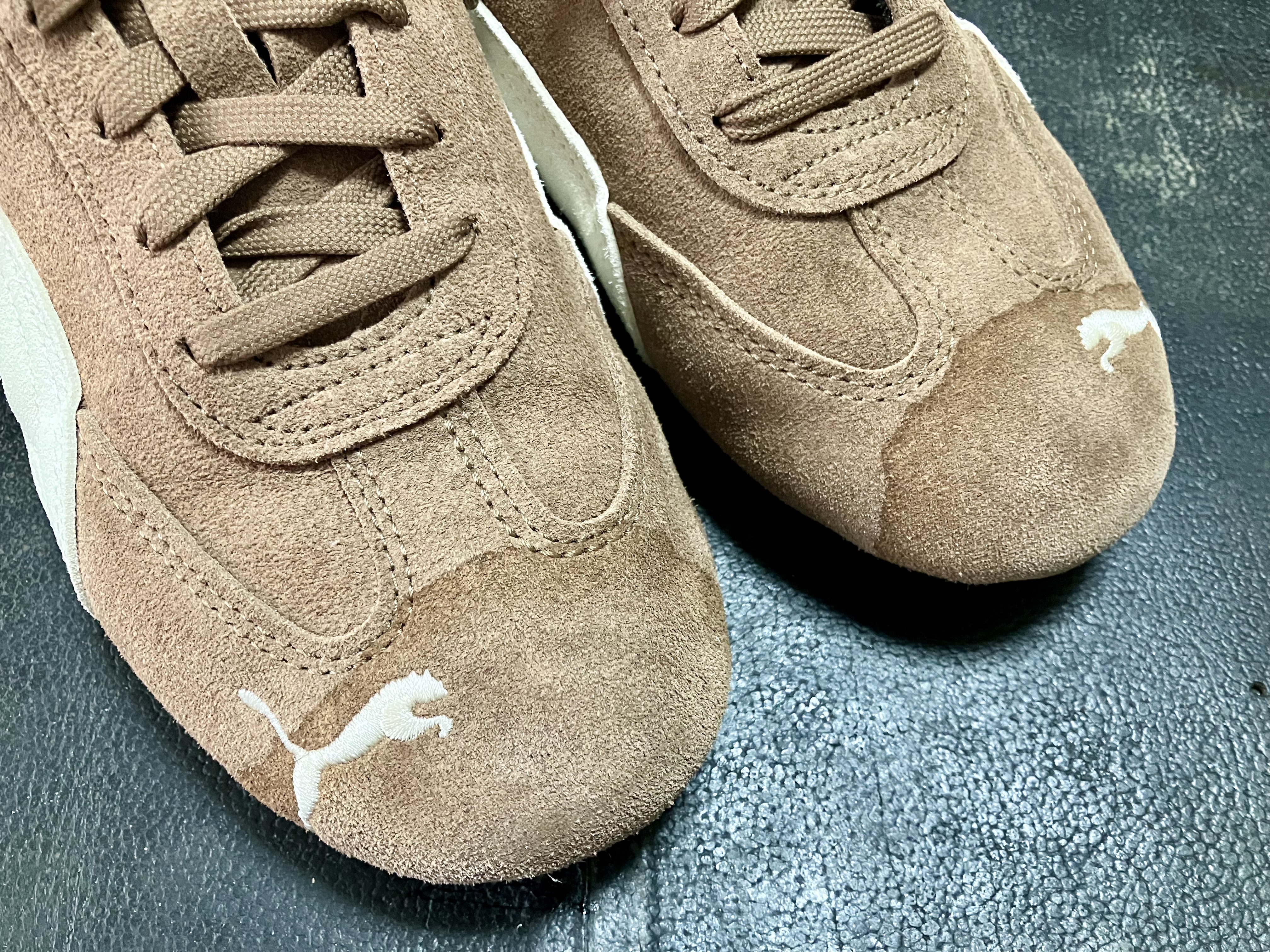 スエードの雨ジミ