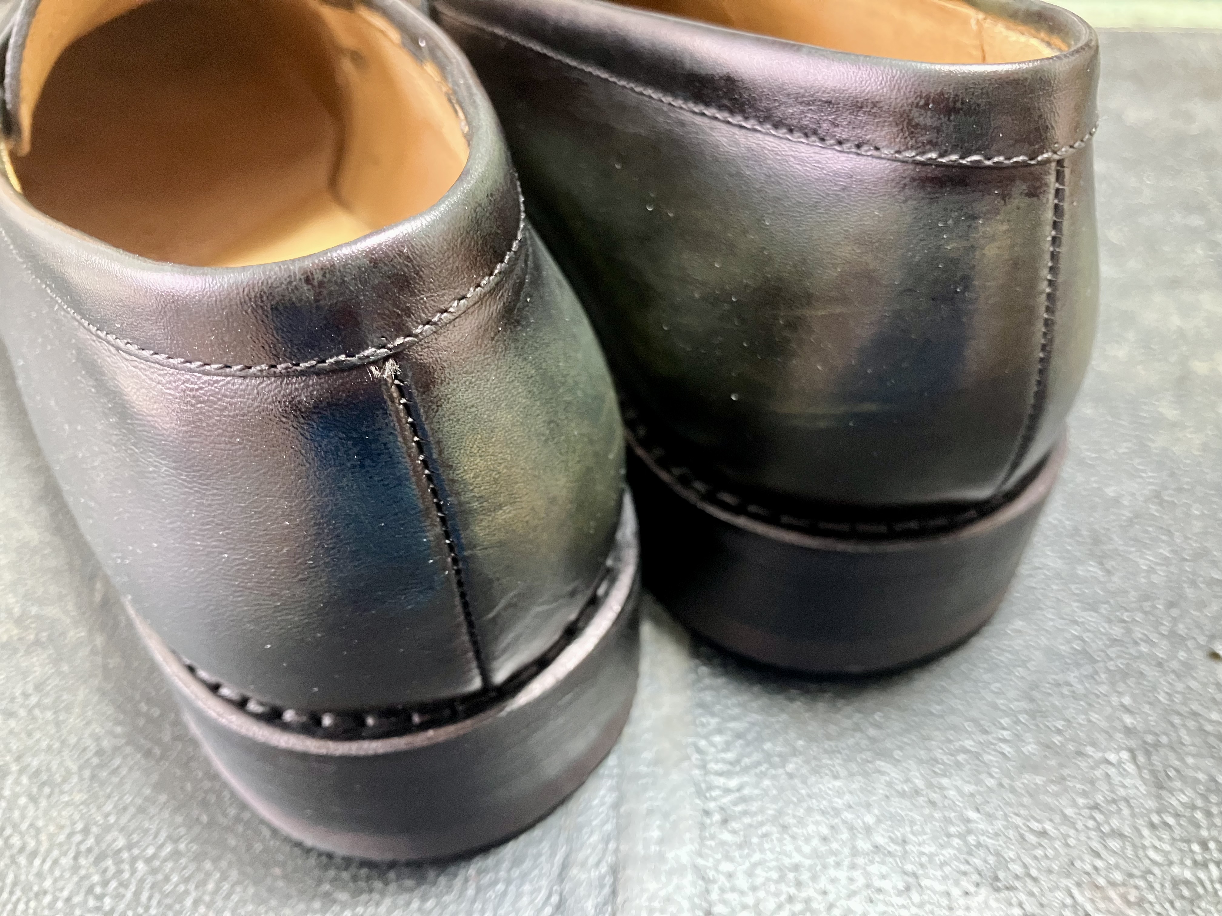 サフィールの染料による染め替えの失敗