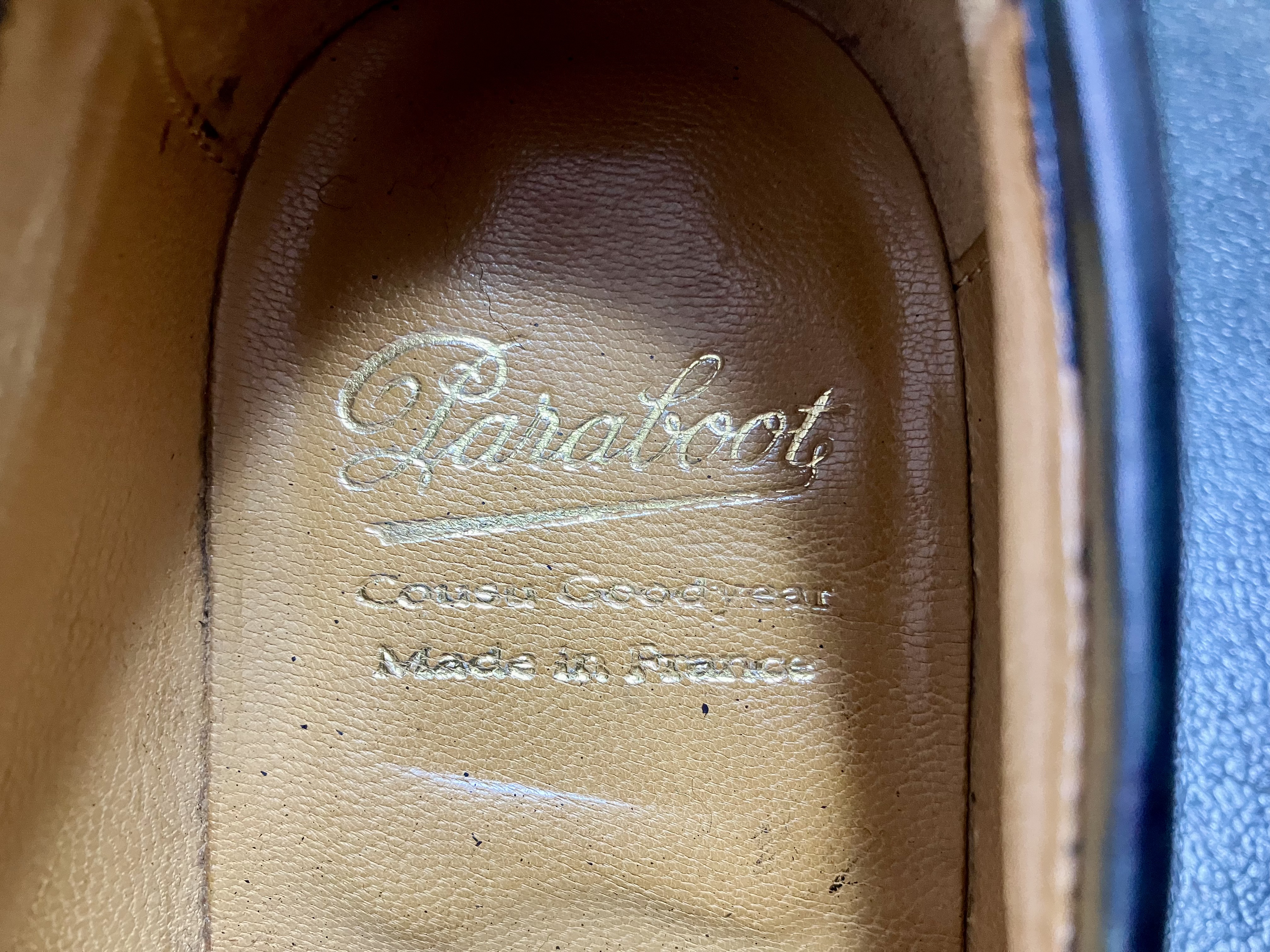 パラブーツのローファー